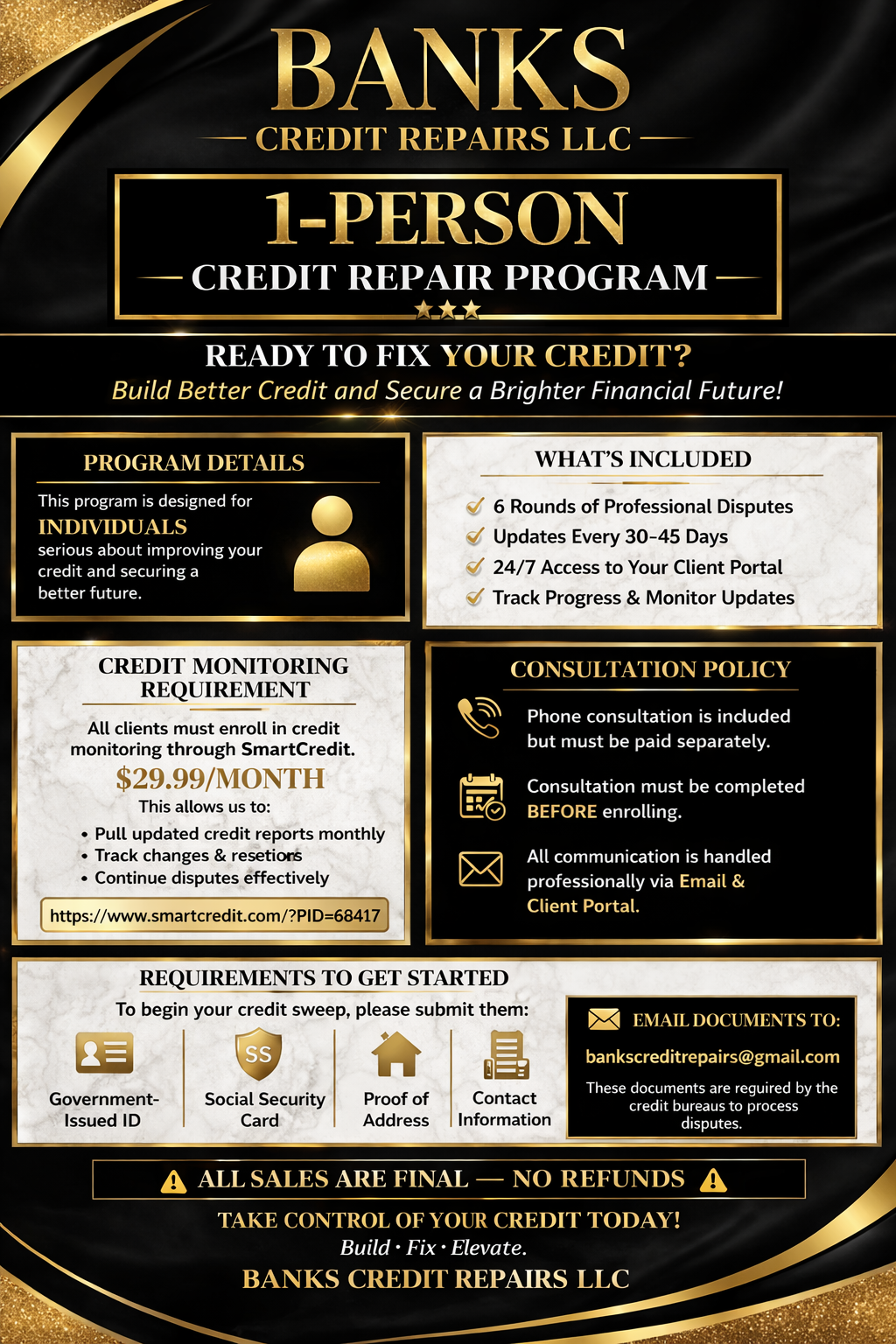 Rapid Credit Sweep- Individual